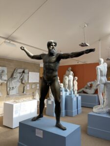 Zeus at Cambridge's classics museum